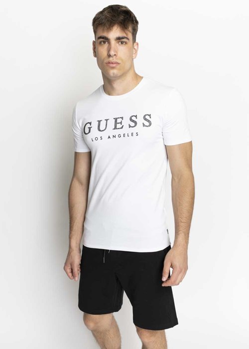 Guess CN SS Named Tee (M01I54J1300-TWHT)